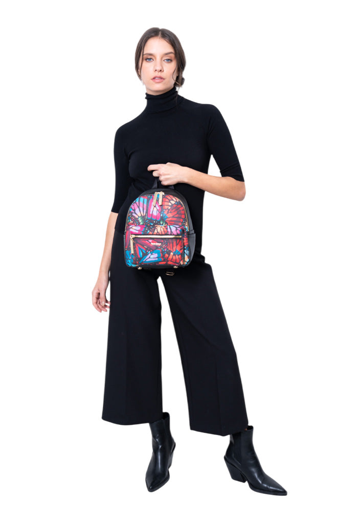 Mini Backpack Nuuk Mariposa Bordada Original