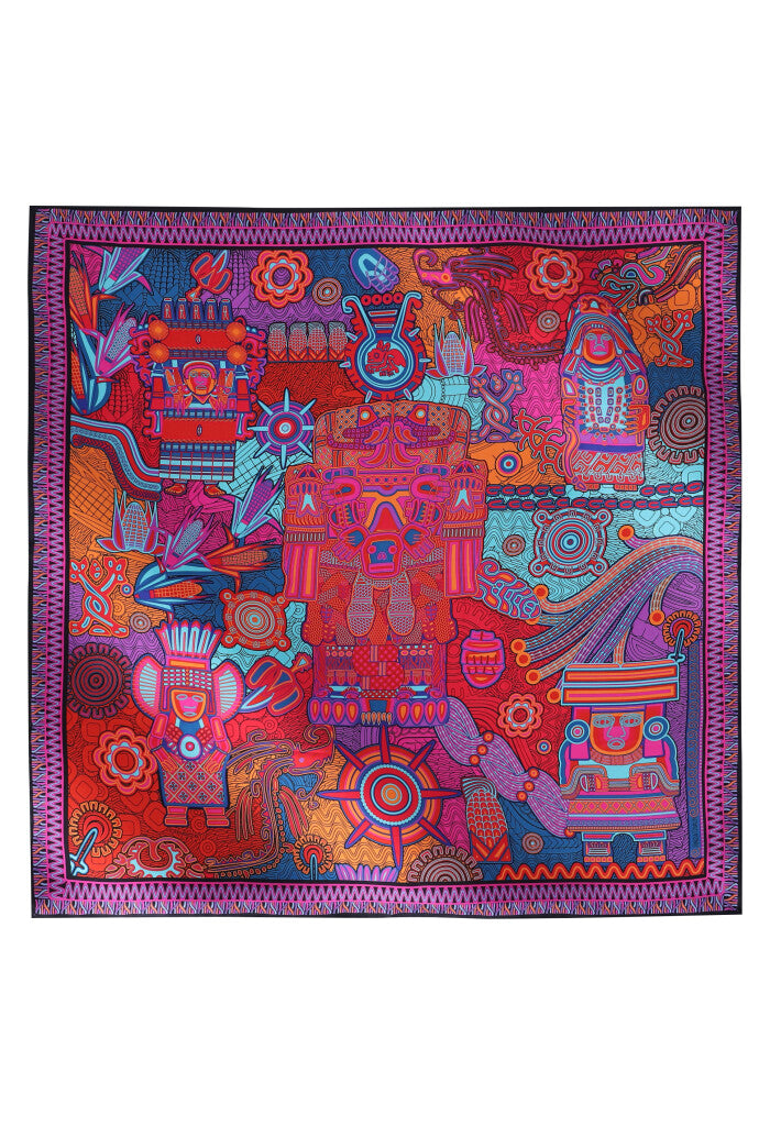 Mascada Diosas Mexicas 90 cm