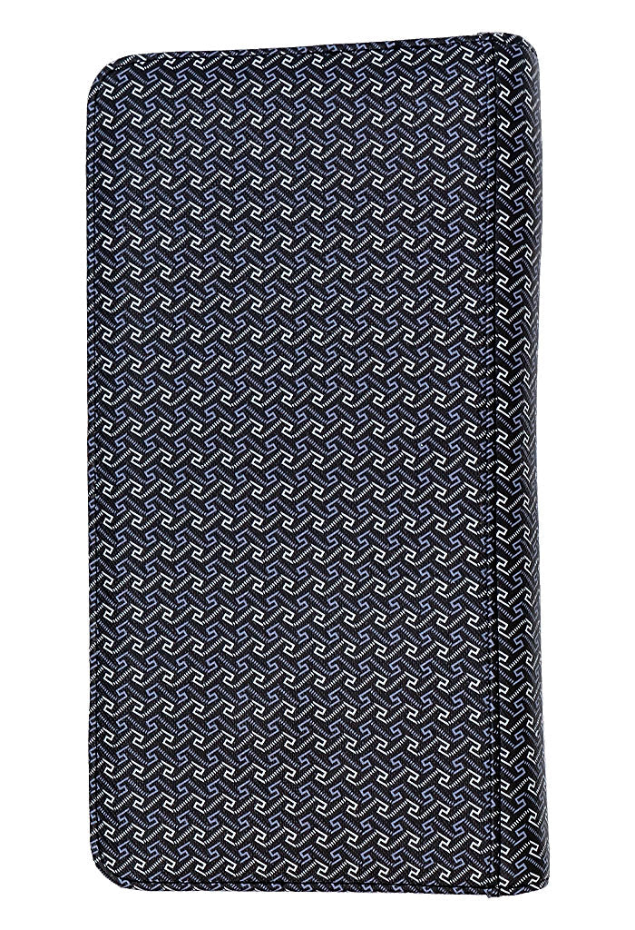 Porta Documentos Kóoch Saffiano Grecas de Mitla Negro