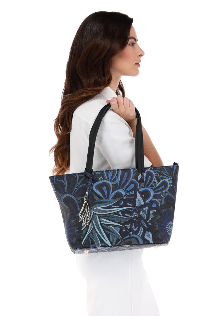 Tote K'iin Saffiano Santuario Cactáceas