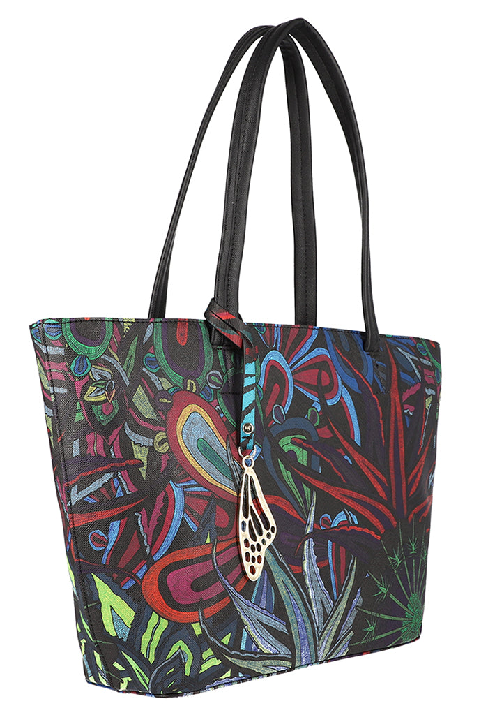 Tote K'iin Saffiano Santuario Cactáceas