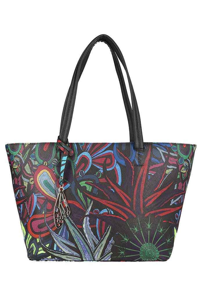 Tote K'iin Saffiano Santuario Cactáceas