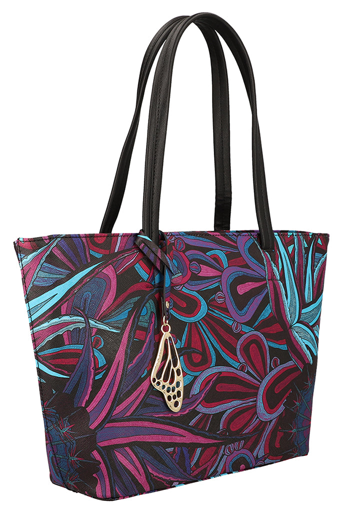 Tote K'iin Saffiano Santuario Cactáceas