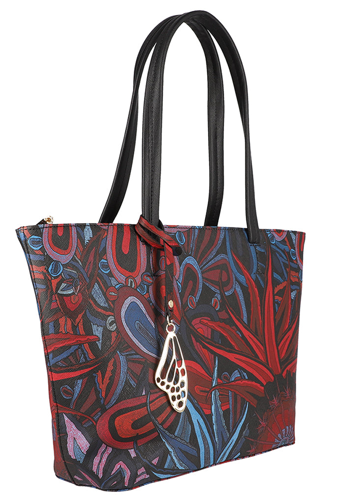 Tote K'iin Saffiano Santuario Cactáceas