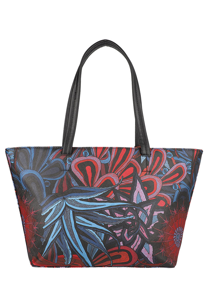 Tote K'iin Saffiano Santuario Cactáceas