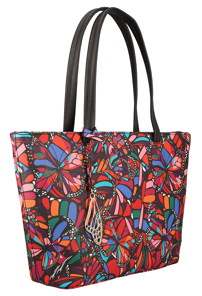 Tote K'iin Saffiano Vuelo de Mariposa