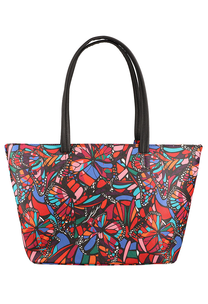 Tote K'iin Saffiano Vuelo de Mariposa