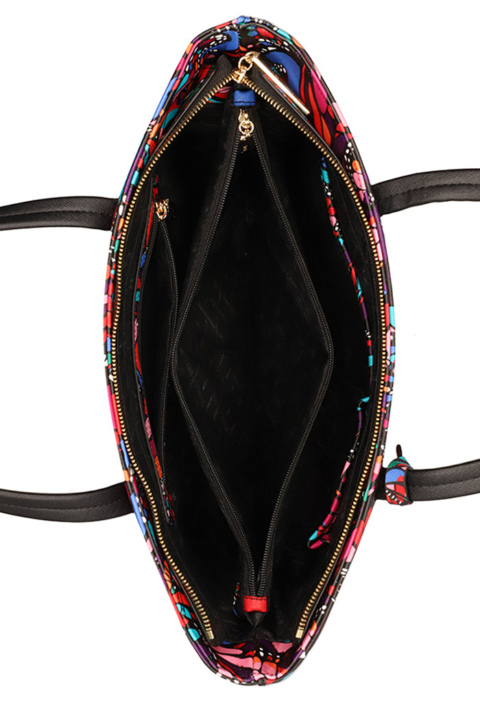 Tote K'iin Saffiano Vuelo de Mariposa