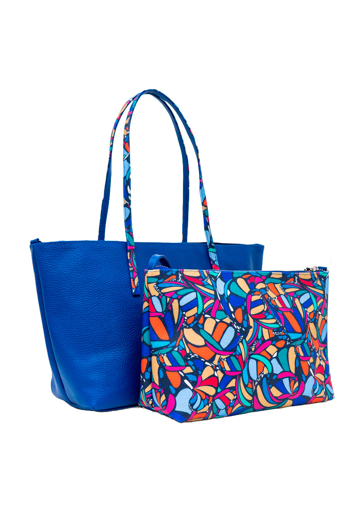 Tote Ocpan Uva Mariposa Abstracta