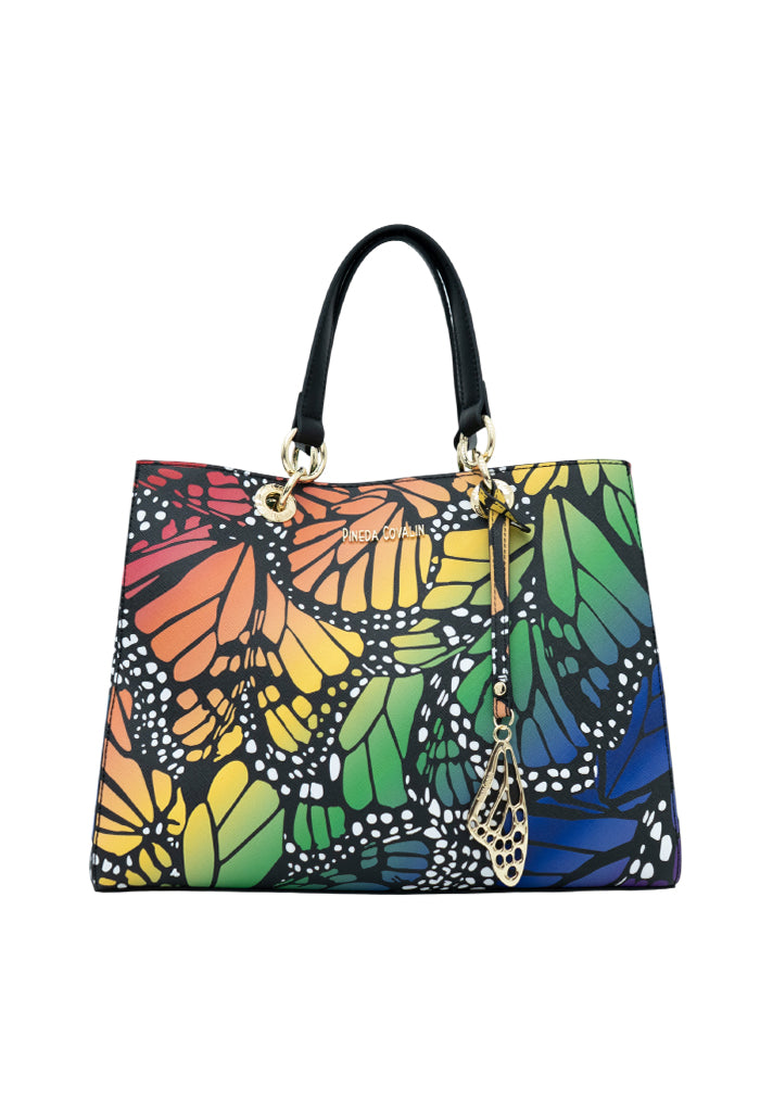 Bolsa Kaxan Saffiano Grabado Mariposa Macro Prode Original