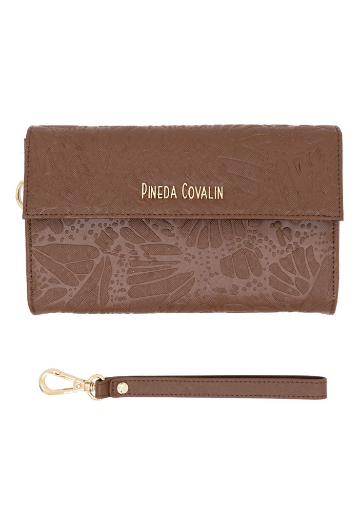 Bolsa Tsool Saffiano Grabado Mariposa Negro