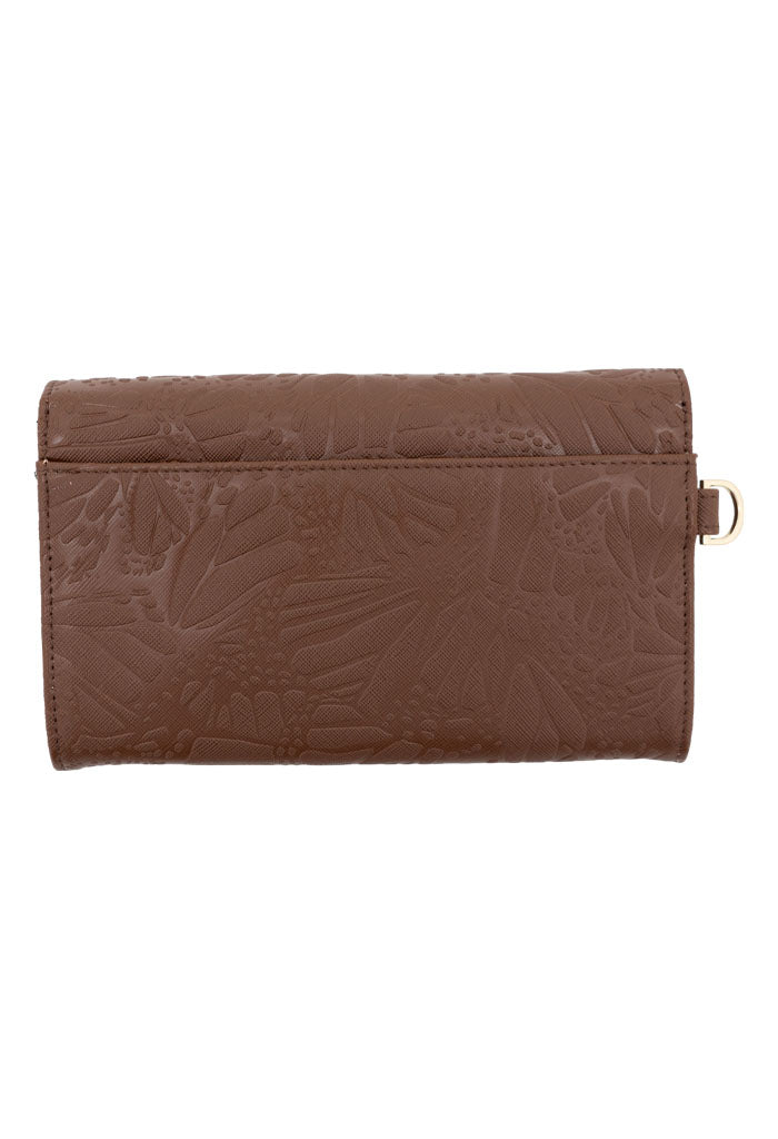 Bolsa Tsool Saffiano Grabado Mariposa Negro