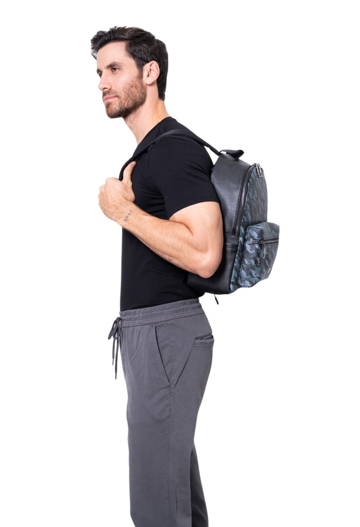 Backpack Nuuk Hombre Mexico Camouflage Verde