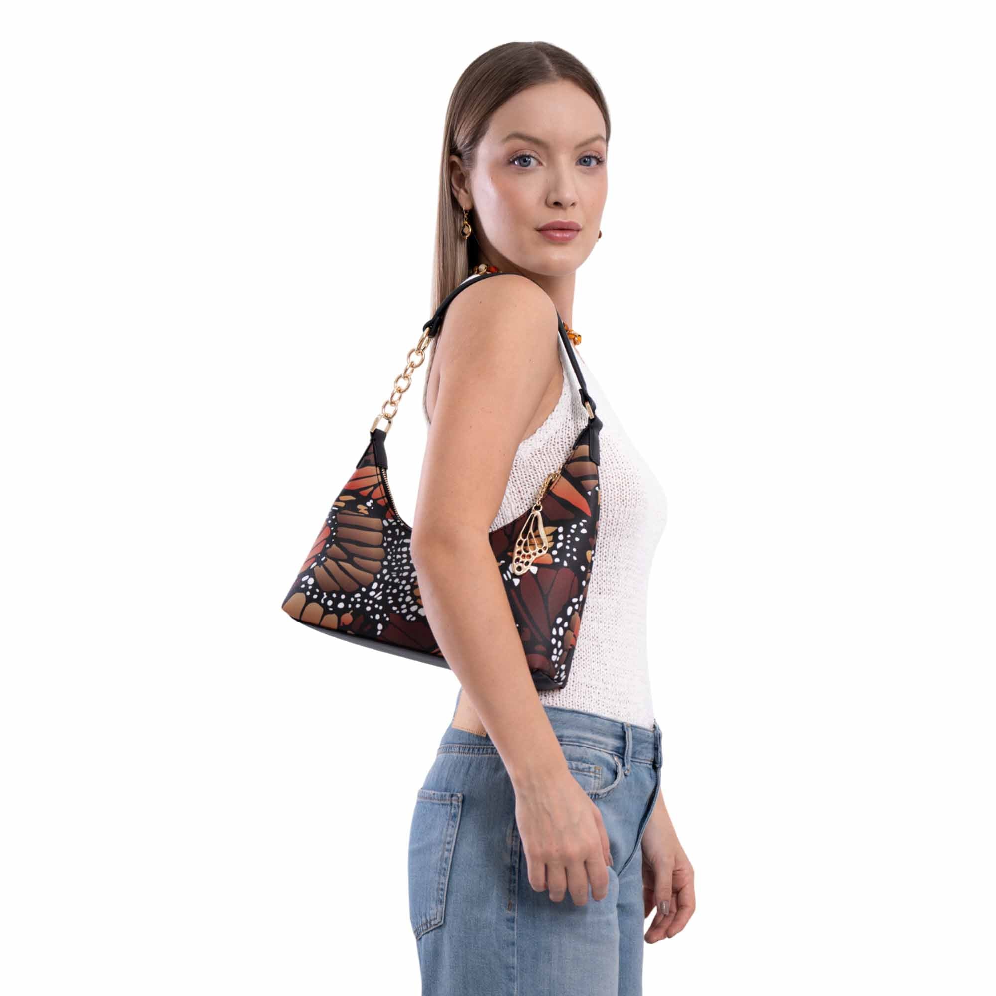 Bolsa Hobo Sáasil Mariposa Macro