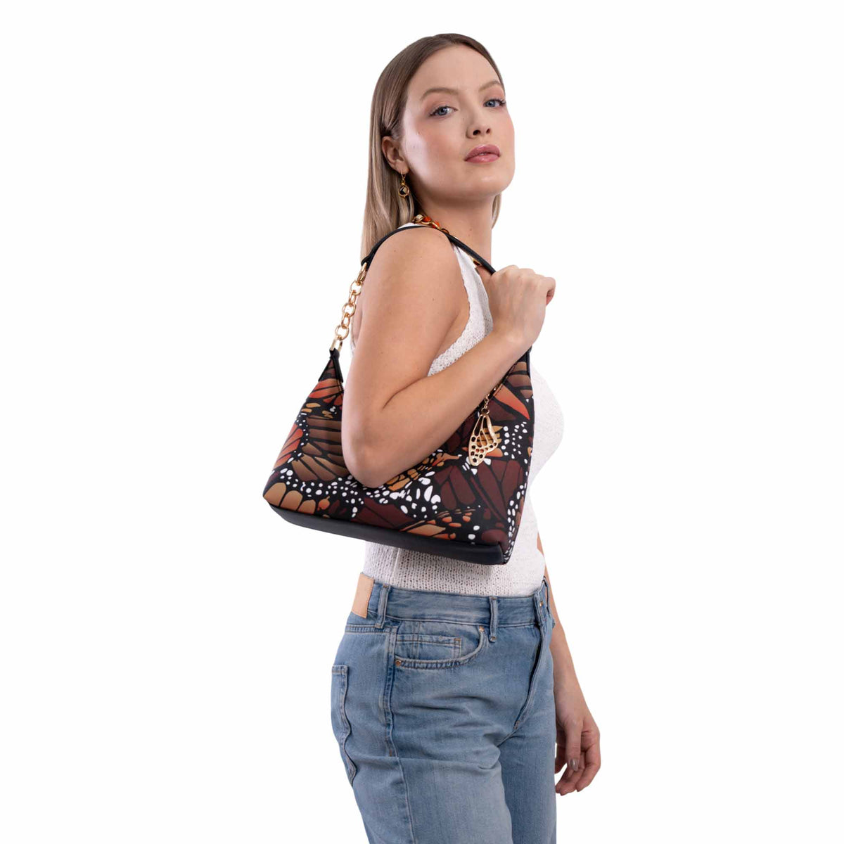 Bolsa Hobo Sáasil Mariposa Macro