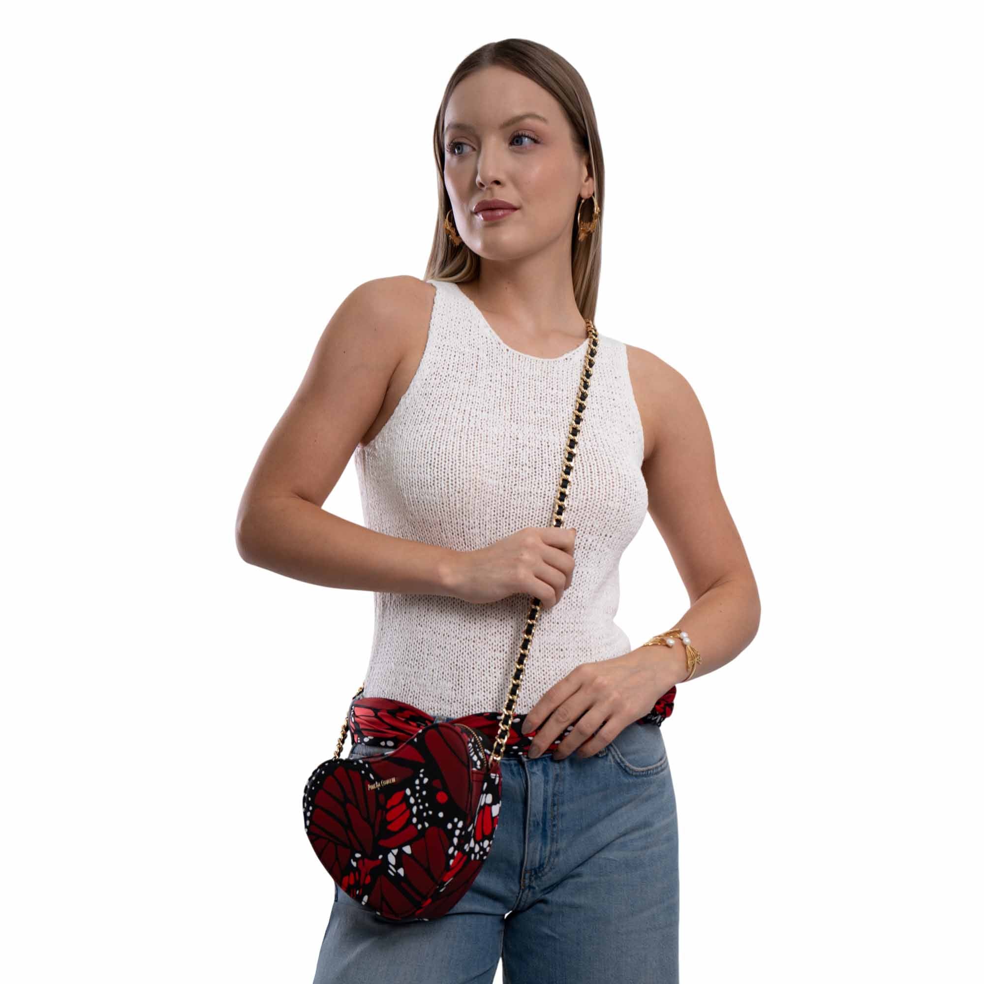 Bolsa Crossbody Yatzil Mariposa Macro
