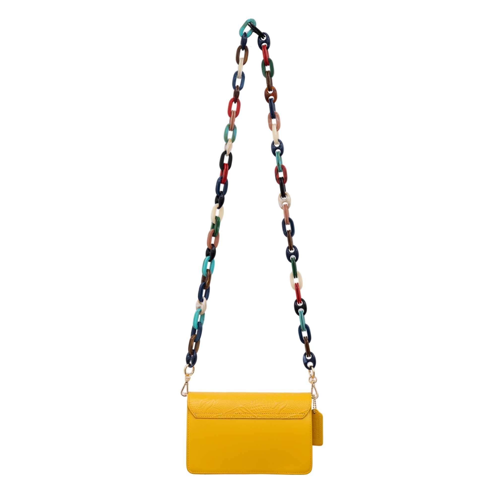 Bolsa Crossbody Kan Piel Grabado Libélula