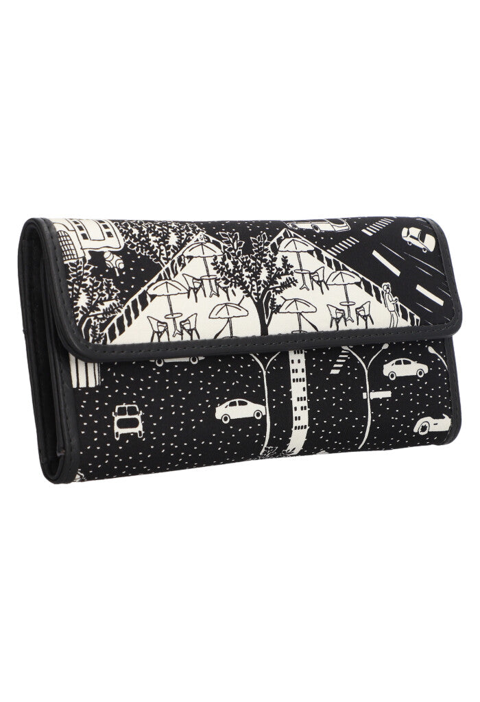 Cartera Bolsillo  Mi Ciudad Negro
