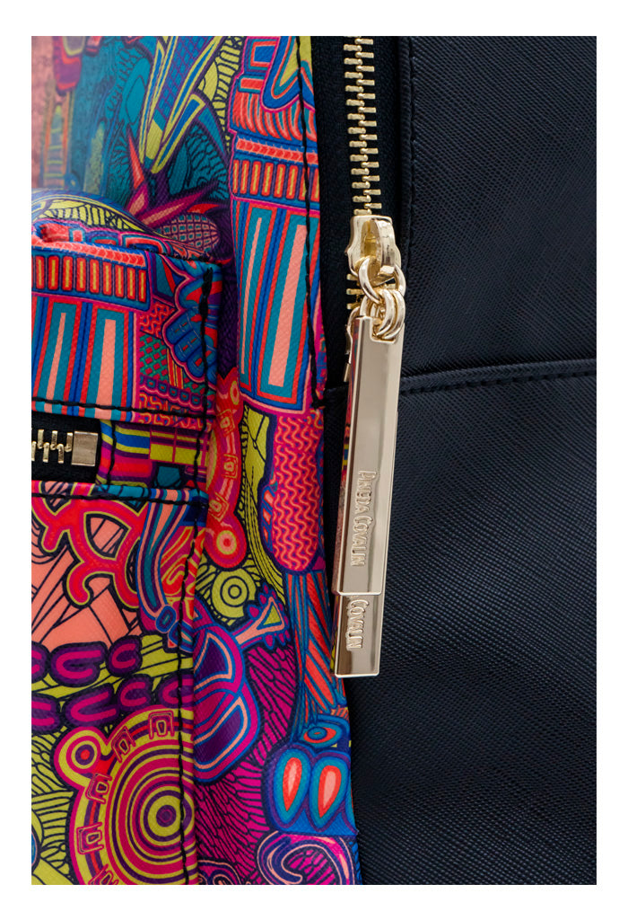 Backpack Nuuk Diosas Mexicas Morado