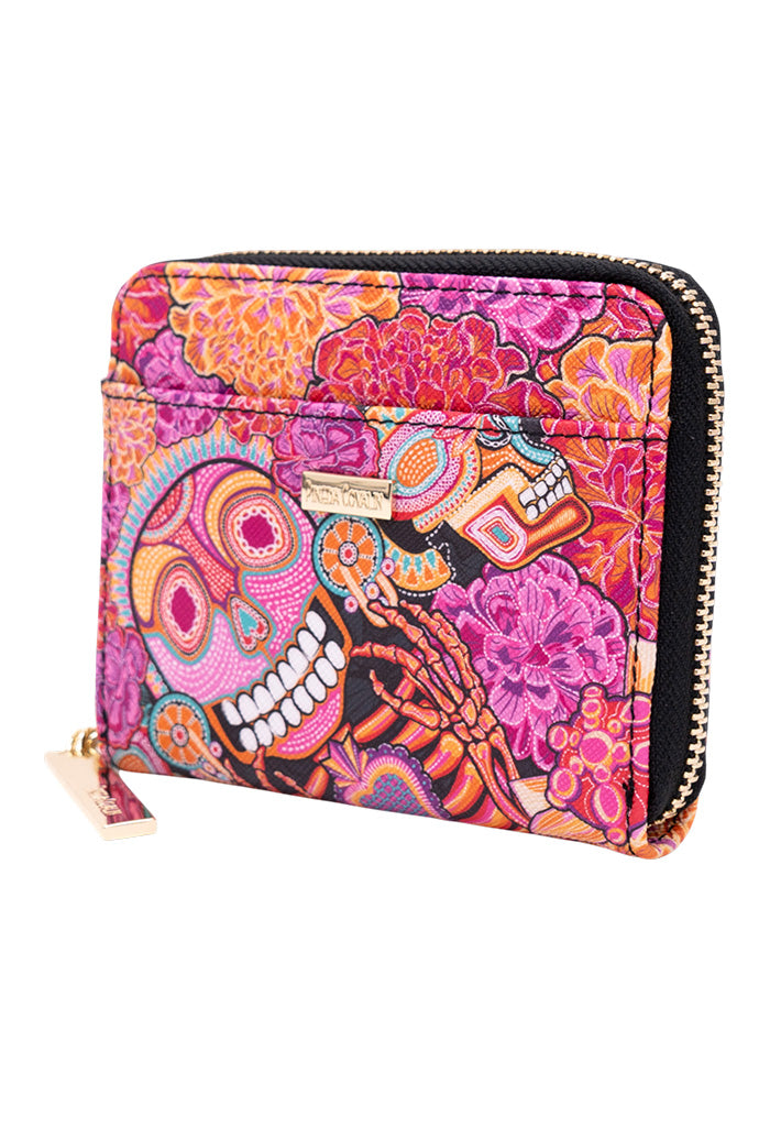 Cartera Chica Saffiano Día de Muertos Catrina