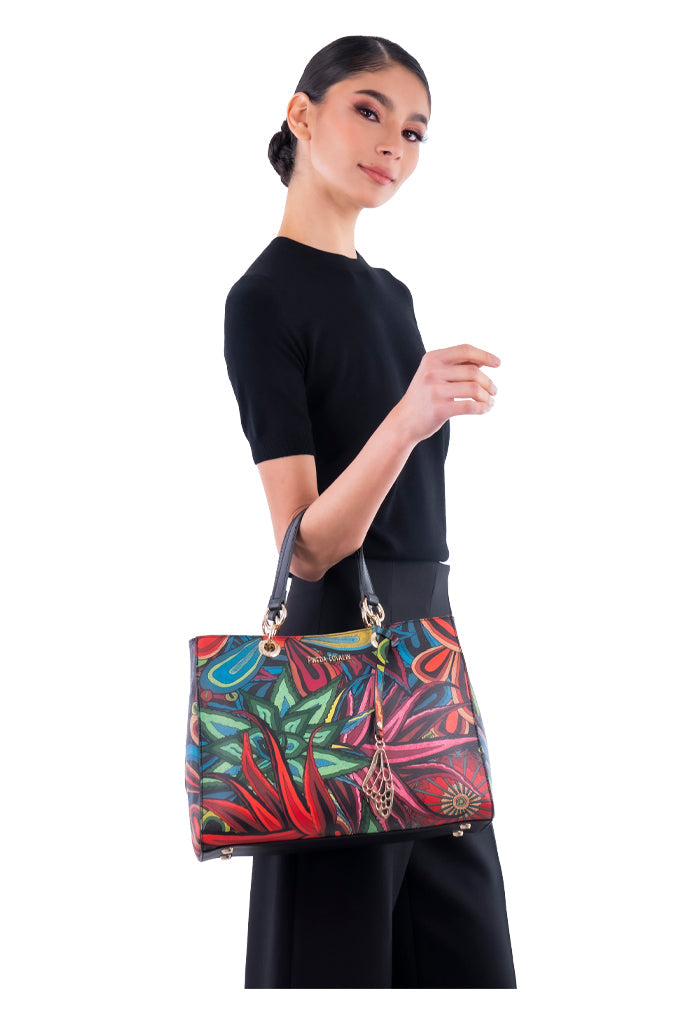 Bolsa Kaxan Saffiano Santuario Cactáceas Original