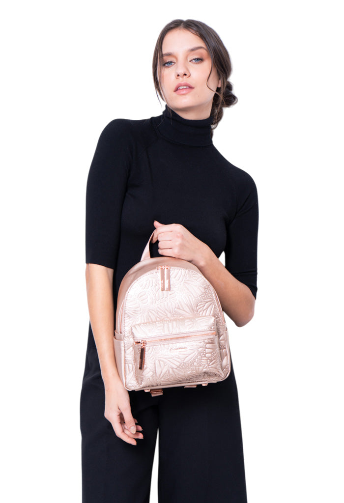 Mini Backpack Nuuk Grabado Mariposa