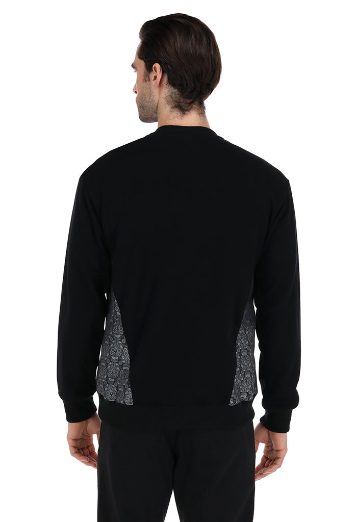 Sudadera Calavera Tzompantli Negro