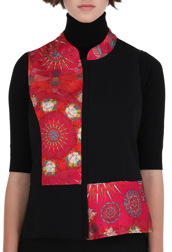 Chaleco Combinado Colibrí Magenta
