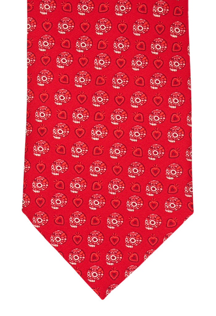 Corbata Día de Muertos Calaverita