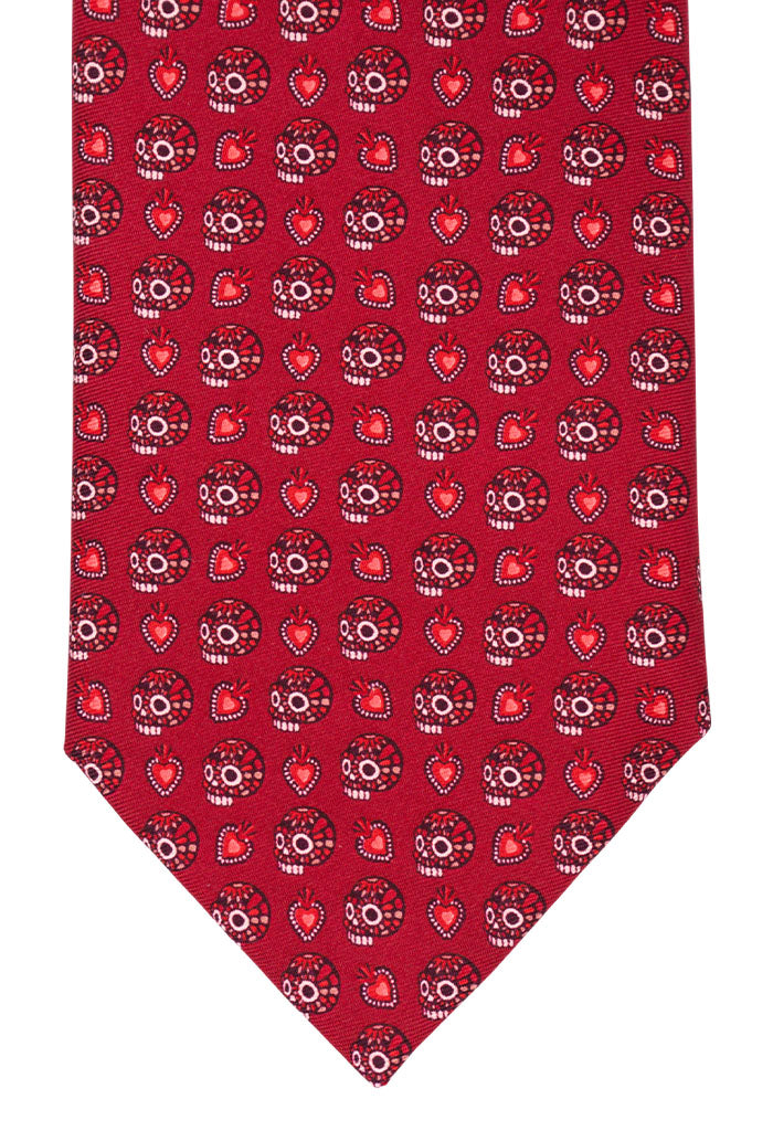 Corbata Día de Muertos Calaverita