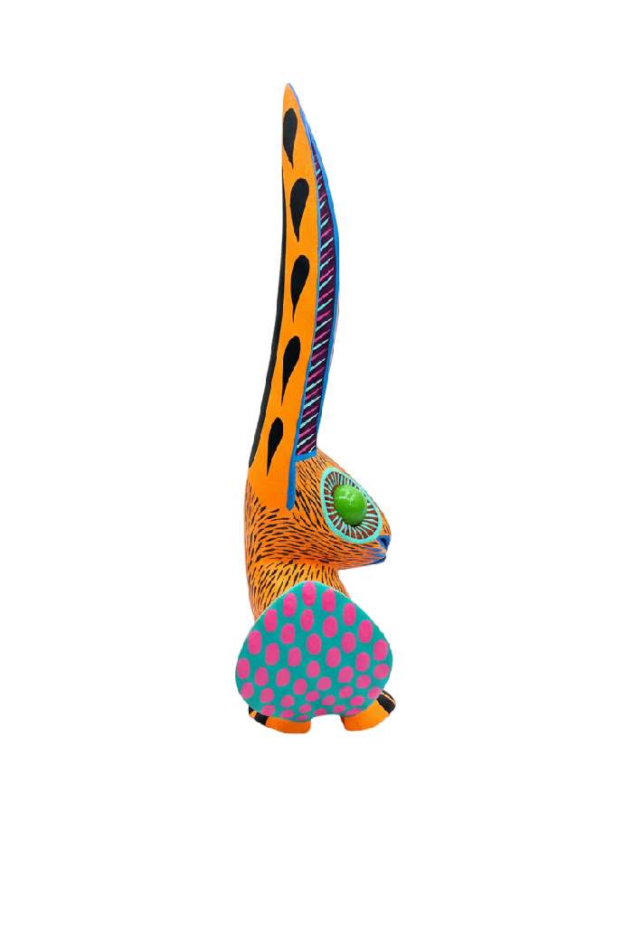 Alebrije Liebre Chico azafrán