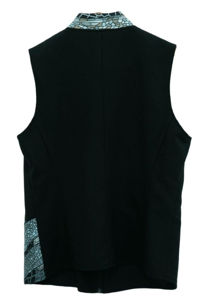 Chaleco Combinado Libélula Negro/Gris
