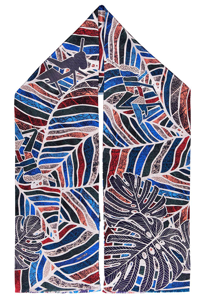 Bufanda Doble Vista Vegetación