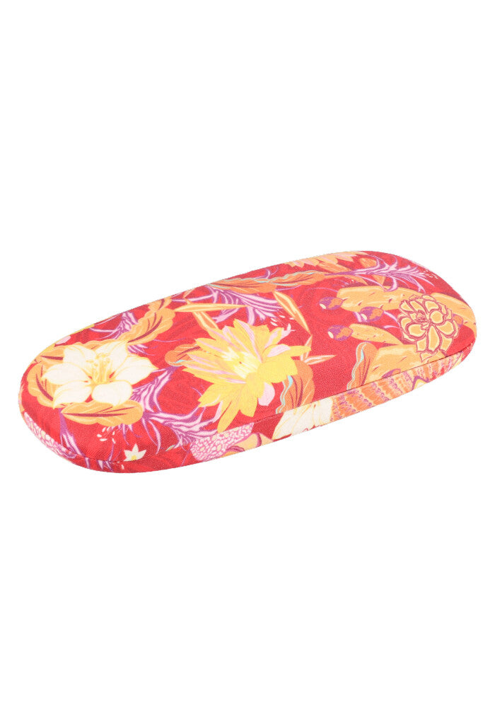Estuche Lentes Cactáceas Jardín Botánico Rojo