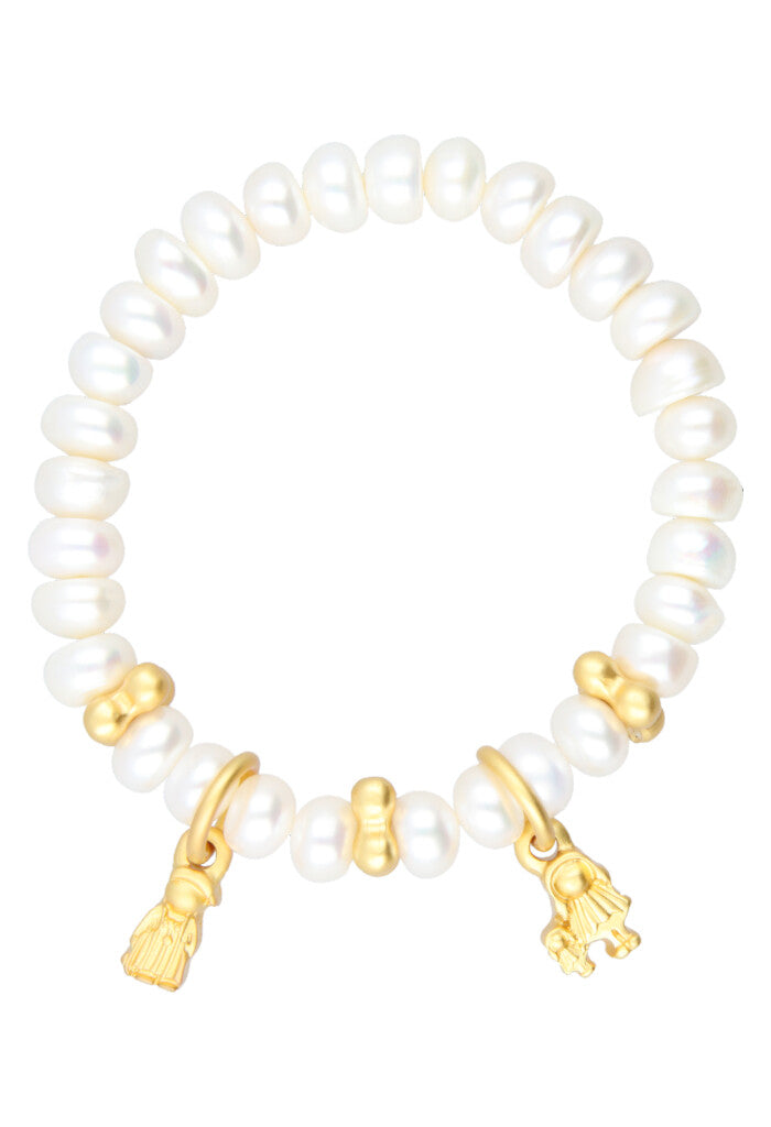 Pulsera Unisex Familia con Perlas