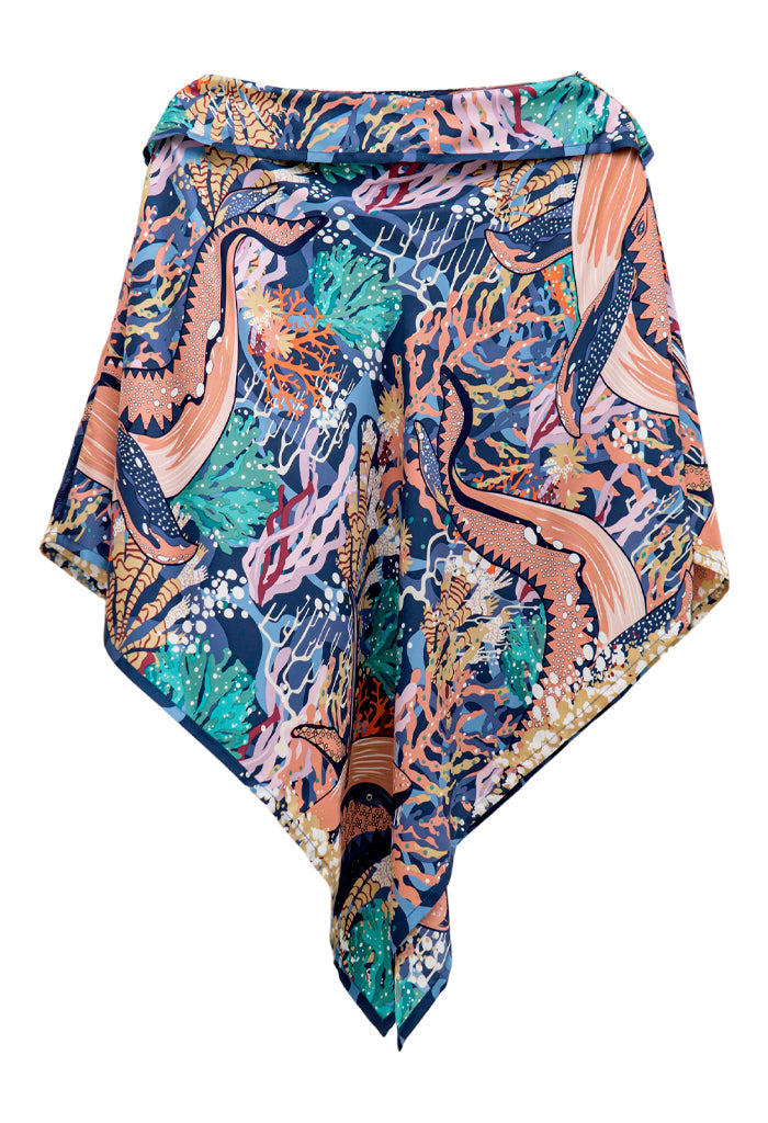 Poncho Ballena Gris