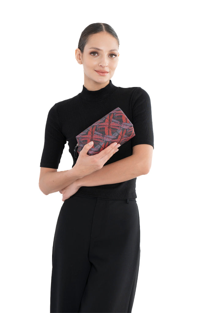 Cosmetiquera Bin Nan Saffiano Libélula