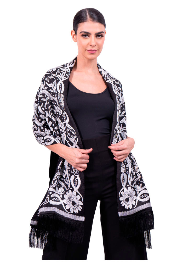 Chalina Con Terciopelo Quetzalcóatl