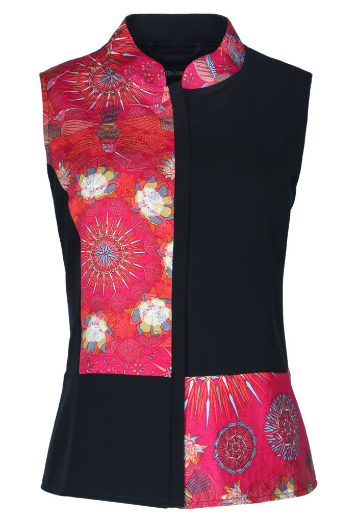 Chaleco Combinado Colibrí Magenta
