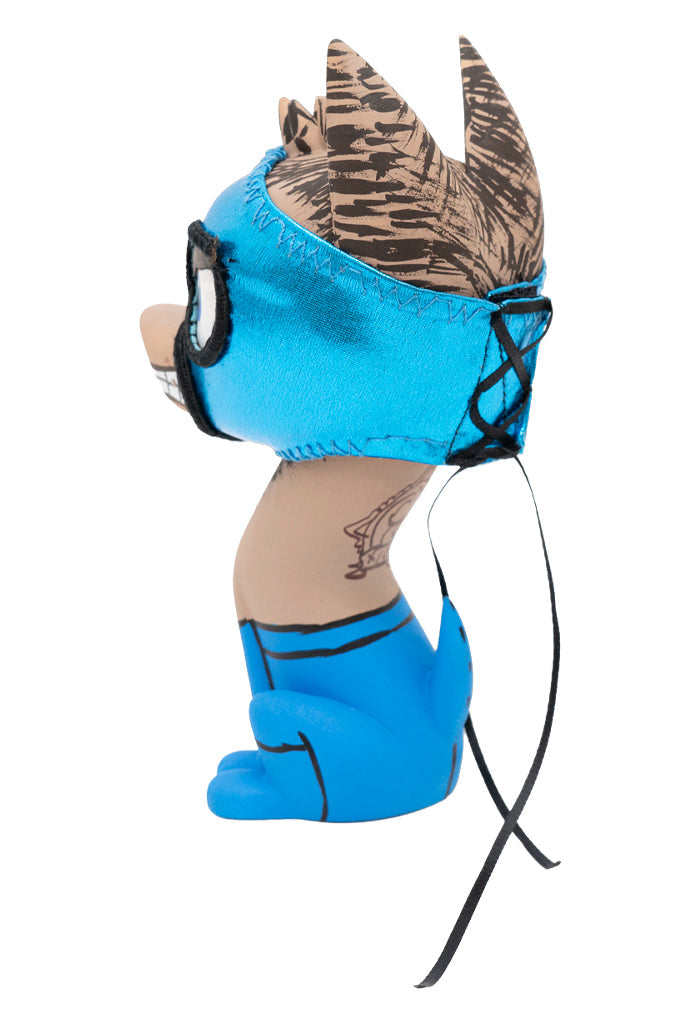 Figura Xico Luchador Azul