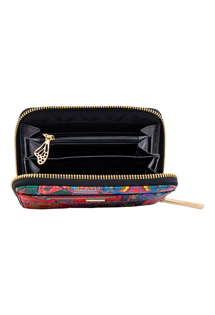 Cartera Mediana Saffiano Diosas Mexicas Original