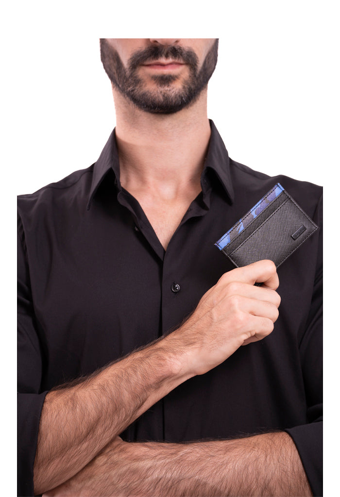 Tarjetero Kuxtal Franja Superior México Camouflage