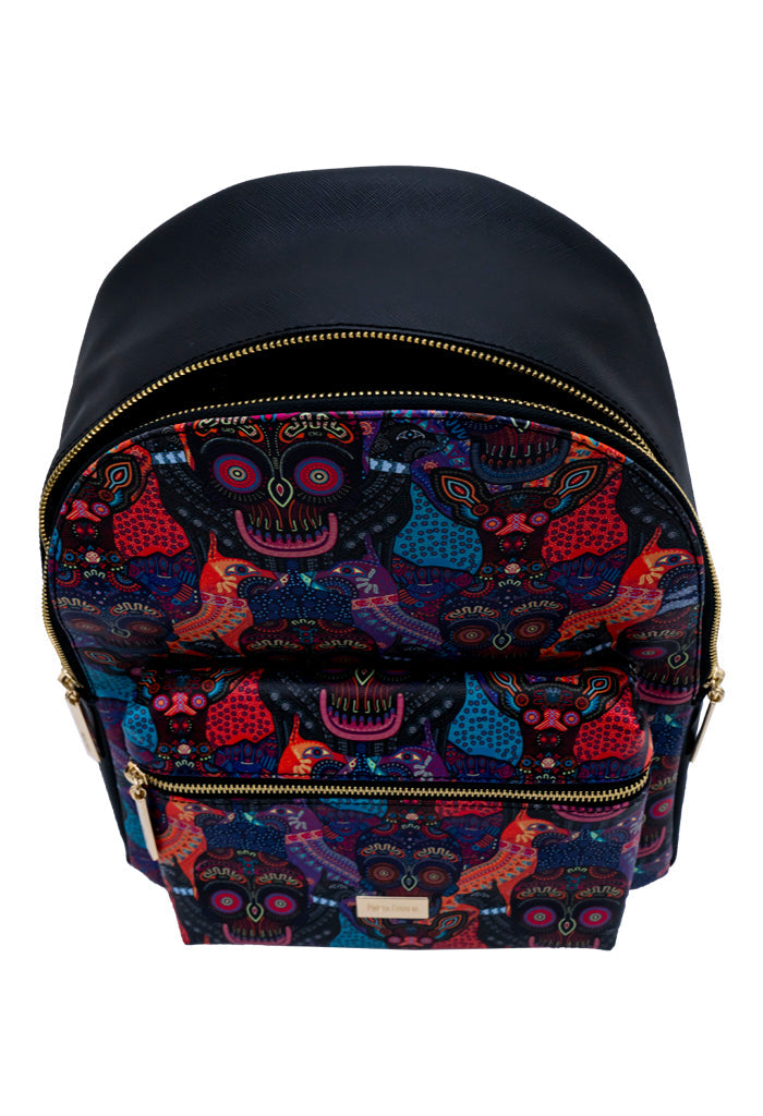 Backpack Nuuk Día de Muertos Mictlán Negro
