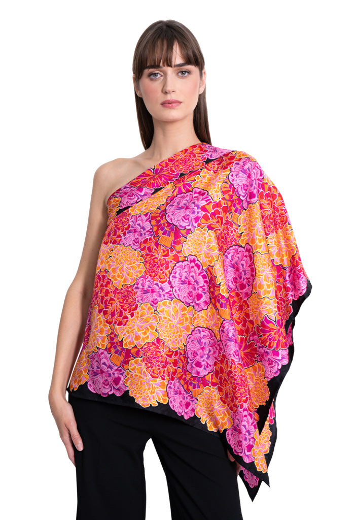 Poncho Cempasúchil Ofrenda