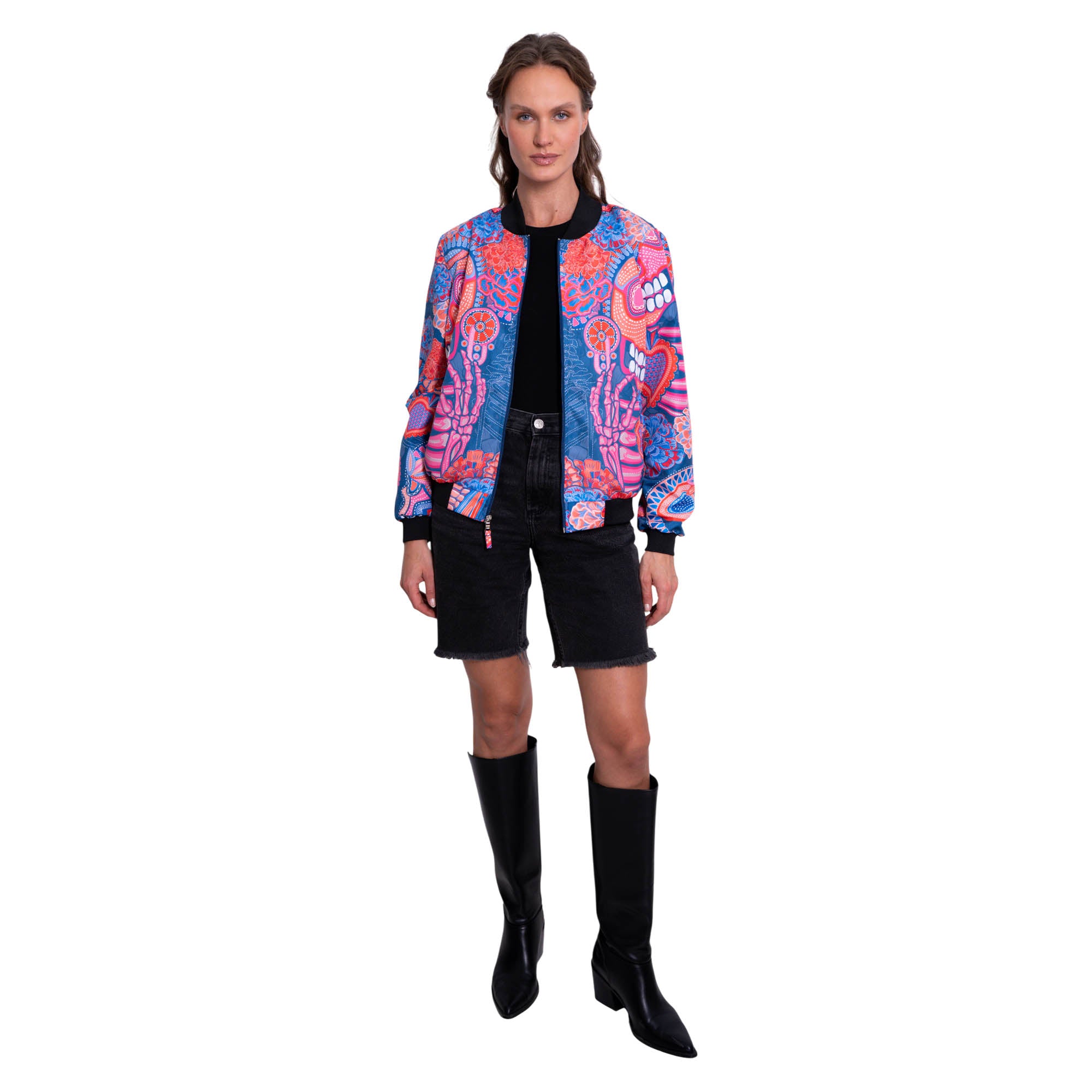 Bomber Sayoli Día de Muertos Catrina Original