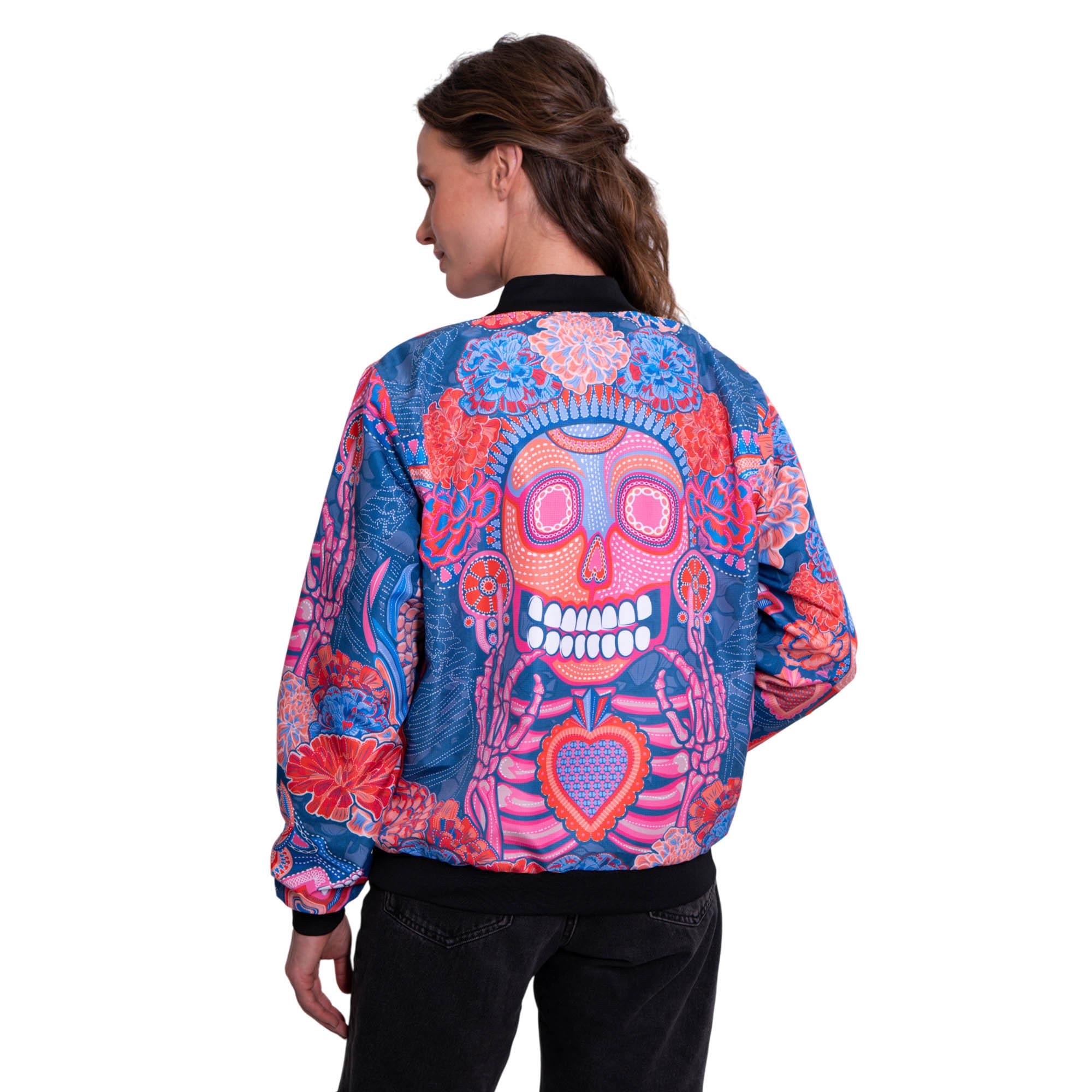 Bomber Sayoli Día de Muertos Catrina Original