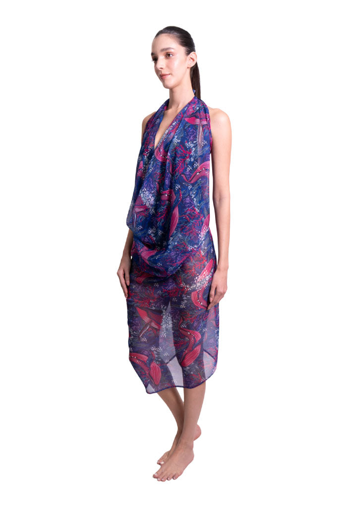 Pareo Ballena Marino