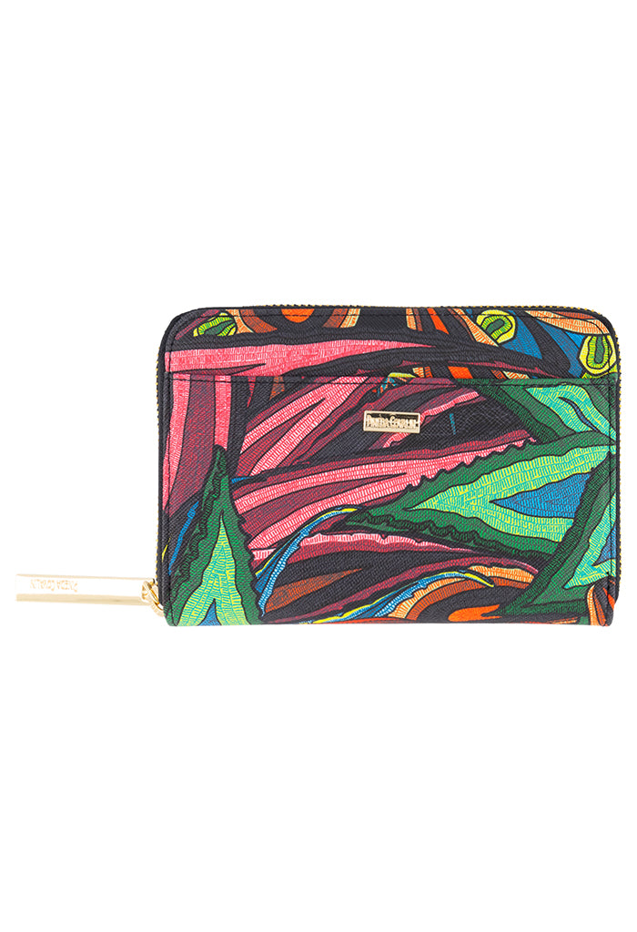 Cartera Mediana Saffiano Santuario Cactáceas