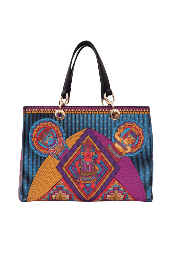 Bolsa Kaxan Saffiano Caritas Sonrientes Veracruz