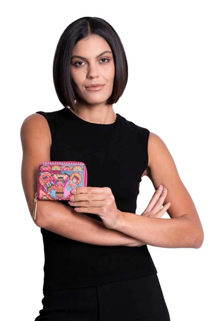 Cartera Chica Saffiano Caritas Sonrientes Veracruz